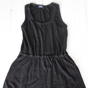 GAP Black Linen Blend Summer Dress